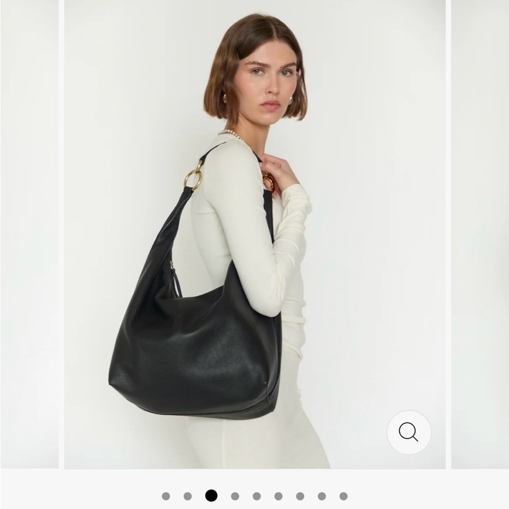 Hyer Goods Black Hobo Ring Bag - Picture 6 of 8